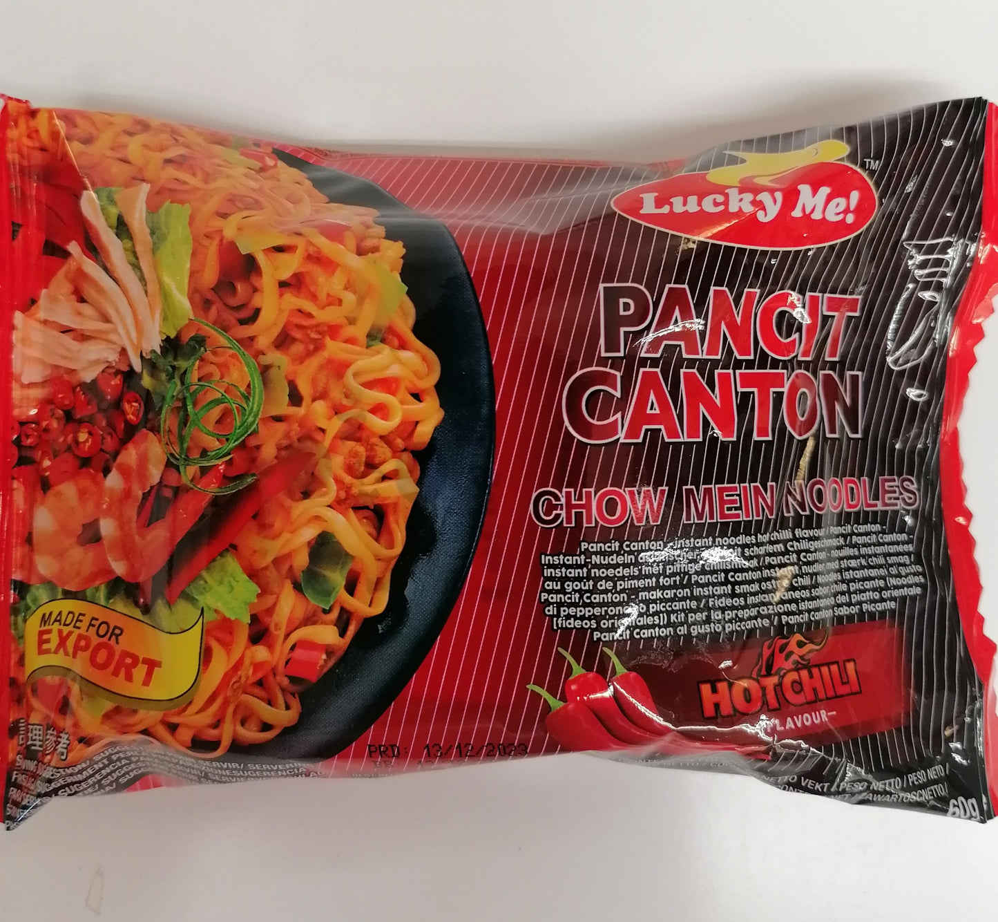 LUCKY ME Instant Noodles Chilli 60G