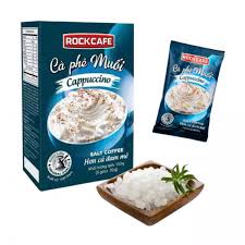 ROCKCAFE Salted Cappuccino Coffee 5 X 30G