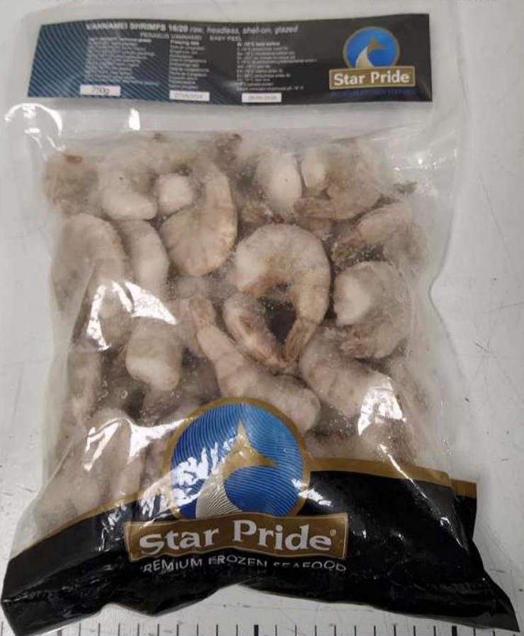 STAR PRIDE Shrimp Vannamei Hlso 16/20 1Kg