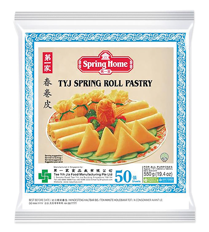 SPRING HOME Springroll Sheets Blue 19Mm 50Pcs
