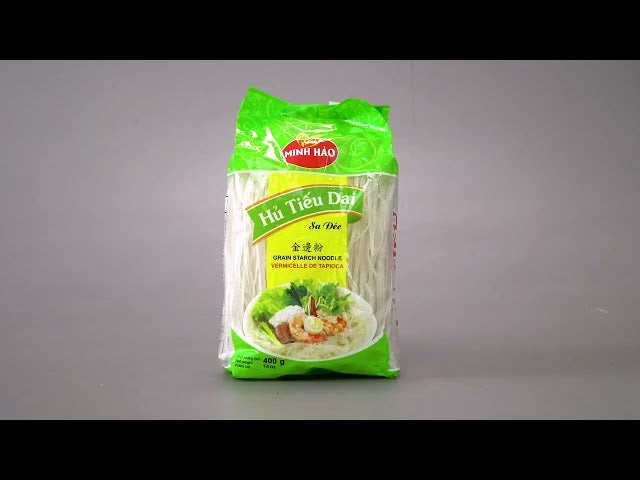 MINH HAO Grain Starch Noodle - Hu Tieu Dai 400