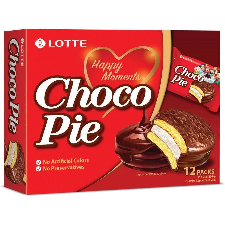 LOTTE Choco Pie 12 Packs x 28G