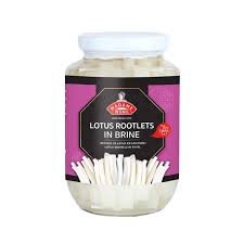 MADAME WONG Lotus Rootles In Brine - Ngo Sen 454 G