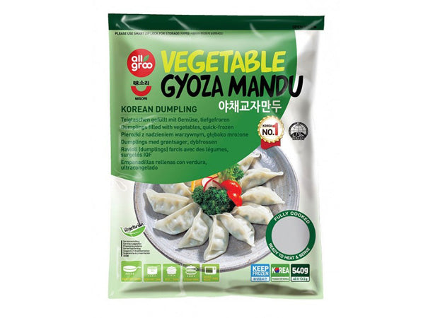 ALLGROO Vegetable Gyoza (Dumpling) 540G
