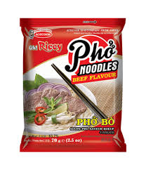 ACECOOK Oh Ricey Rice Noodles Beef Flavour - Pho Bo 70G