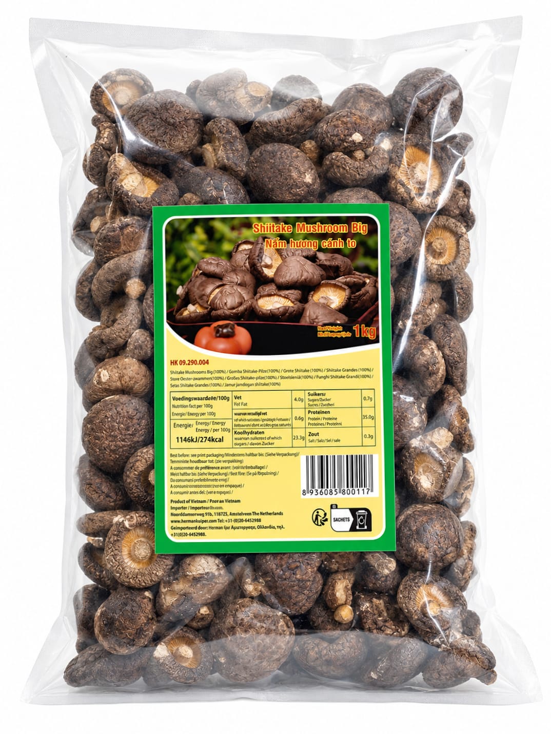 JASMINE Shiitake Mushroom/Nam Huong 1Kg