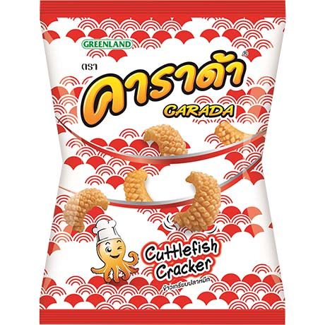 CARADA Snack Cuttlefish Crackers 65G