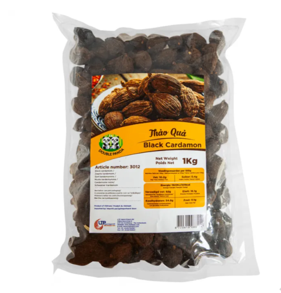 DOUBLE PANDA Black Cardamom Thao Qua (Vn) 1Kg