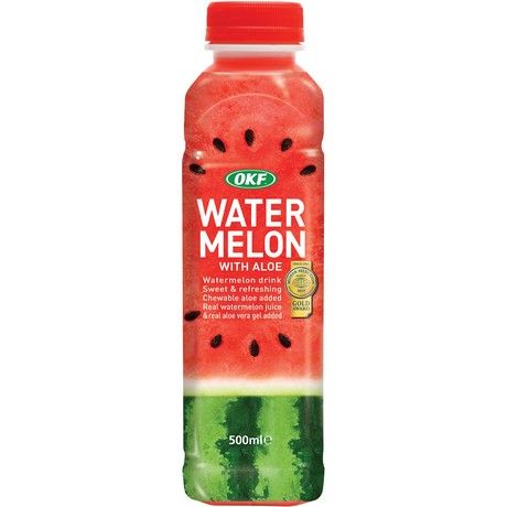 OKF Watermelon Drink With Aloe 500 Ml
