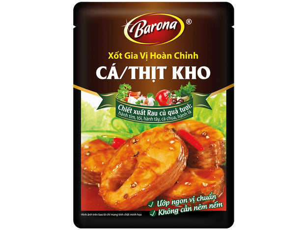 BARONA Seasoning Simmered Fish/Pork - Gia Vi Thit/Ca Kho 80G