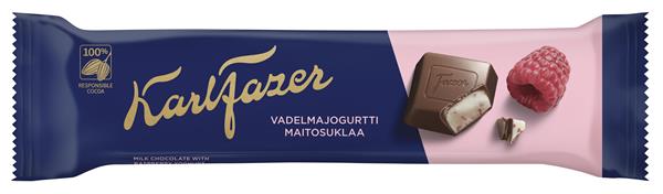 JASMINE Karl Fazer Vadelmajogurtti Suklaapatukka 37G