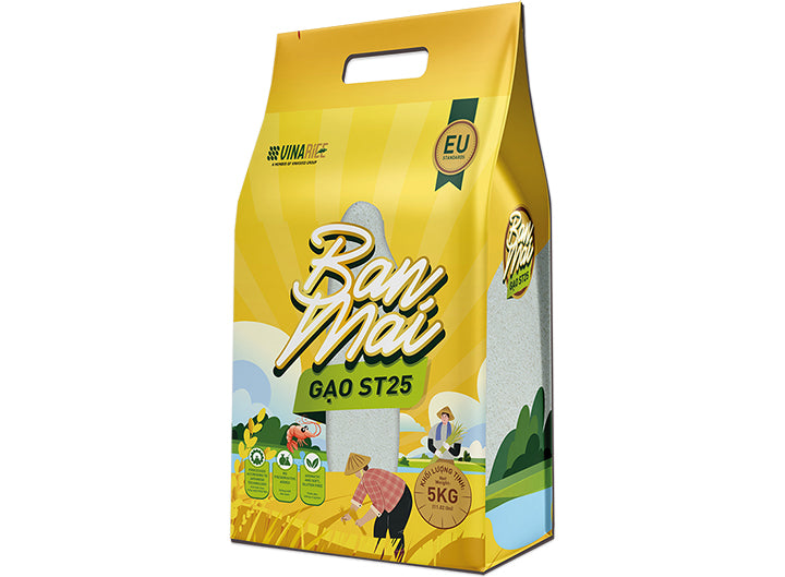 BAN MAI Vietnamese White Rice St25 5Kg