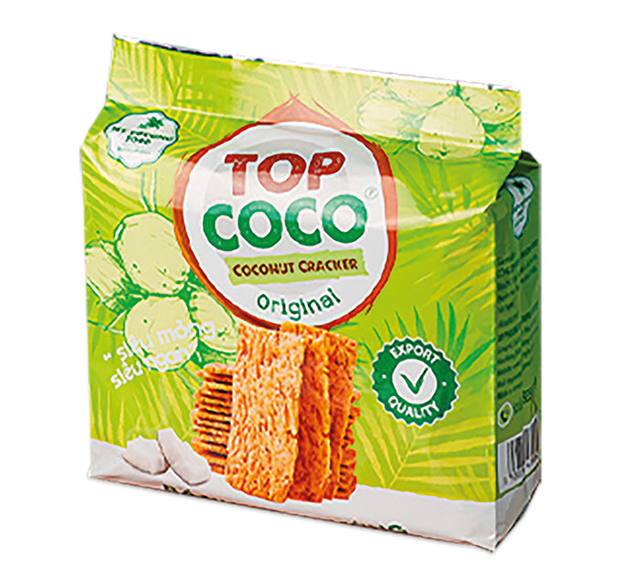 TOP COCO Coconut Cracker Original - Banh Dua 150G
