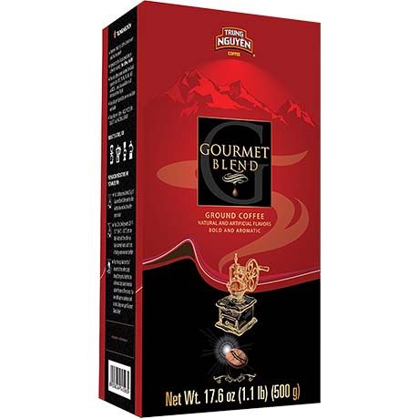 TRUNG NGUYEN Coffee Roasted & Grounded Gourmet Blend 500 G
