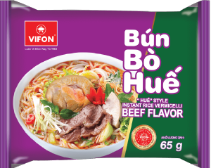 VIFON Inst Rice Vermicelli Beef Hue Style - Bun Bo Hue 65G