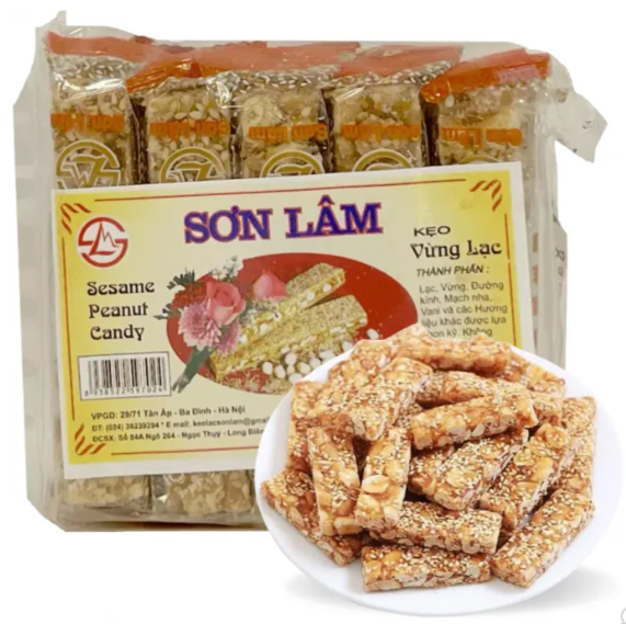 SON LAM Peanut Sesame Candy - Keo Lac Me 200G