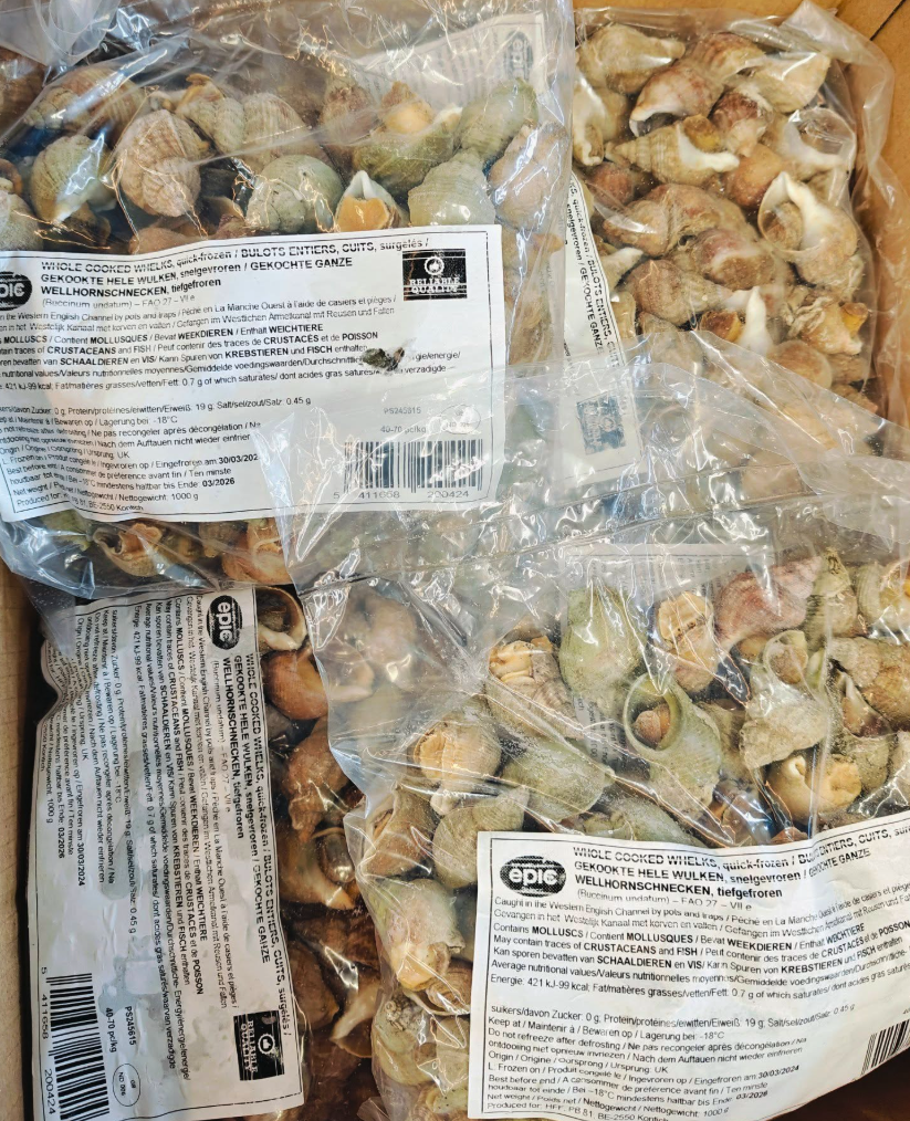 EPIC Whole Cooked Whelks - Oc Huong Phap 1Kg