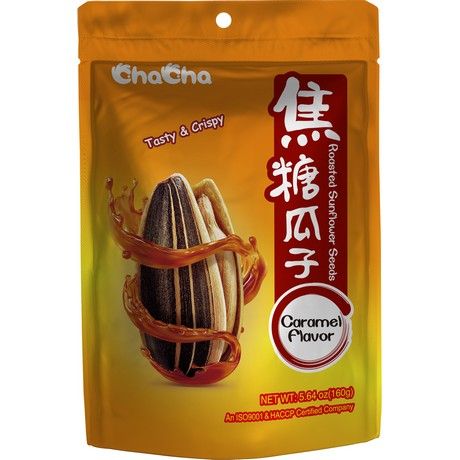 CHACHA Roasted Sunflower Seeds Caramel 160G
