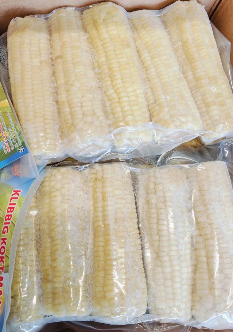 BAMBOO Cooked Sweet Corn - Bap Nep 1Kg
