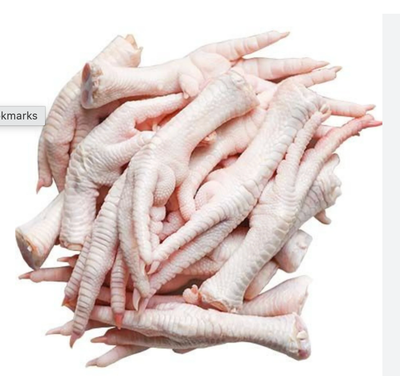 JASMINE ROSE Halal Chicken Feet - Chan Ga 1Kg