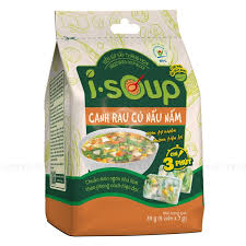 ISOUP Mixed Vegetables With Mushroom Soup - Canh Luoi Nam 35G