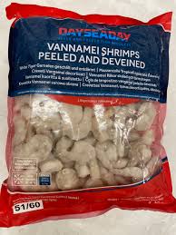 DAYSEADAY Vannamei P&D 51/60 - 25% 1Kg