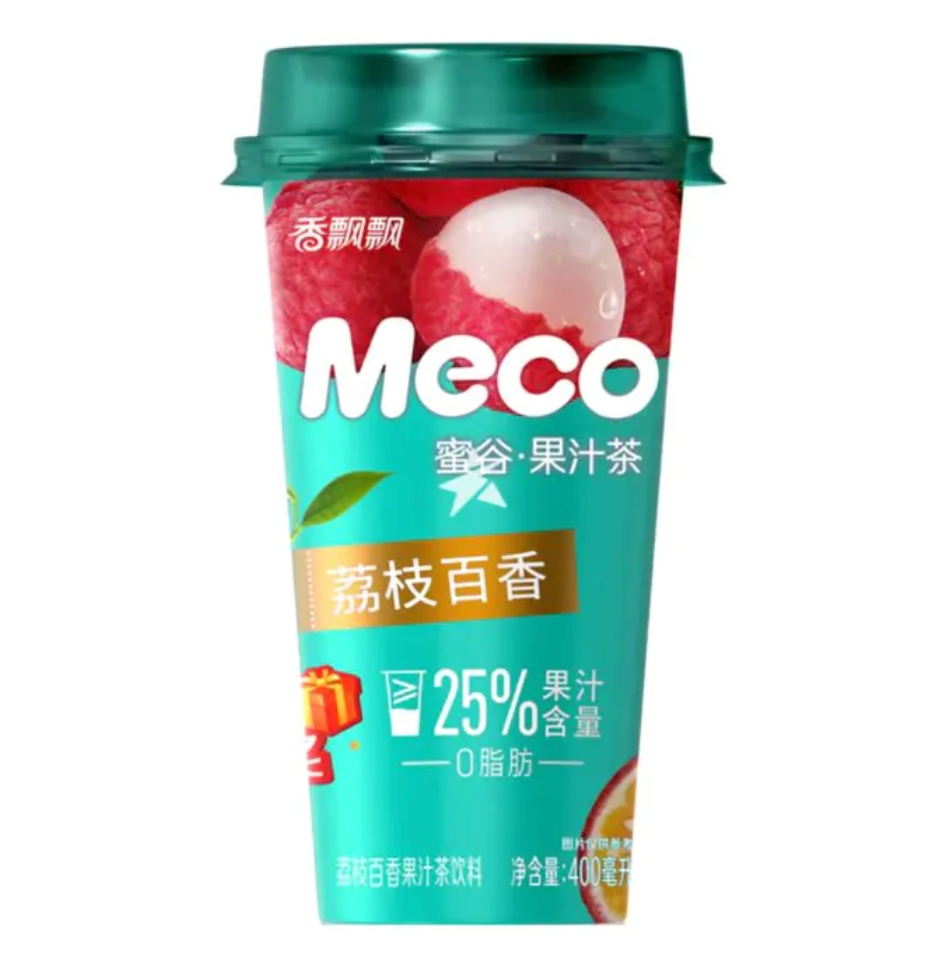 MECO Lychee & Passion Fruit Drink 400Ml