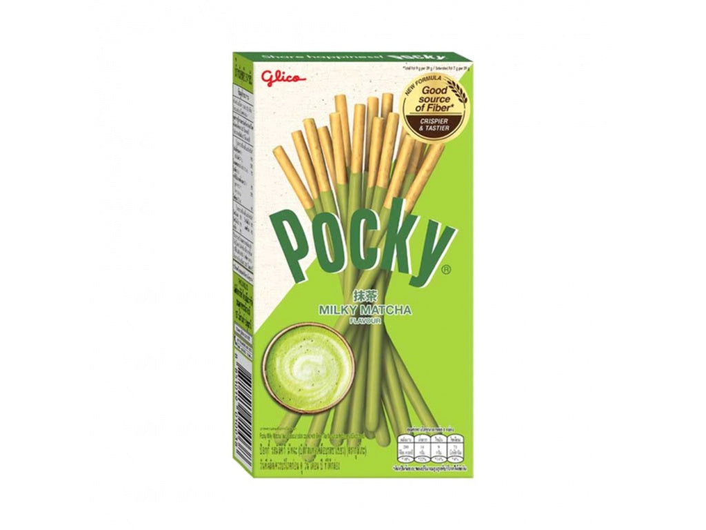 POCKY Cookie Sticks Milky Matcha 45G