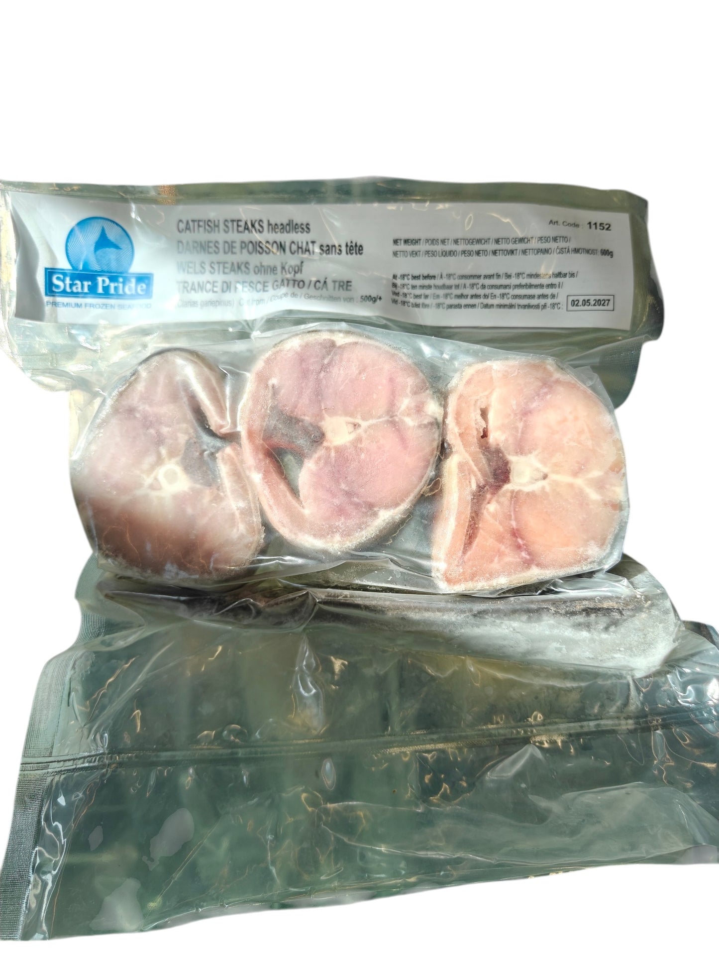 START PRIDE Catfish Steaks - Ca Tre Nw 600G