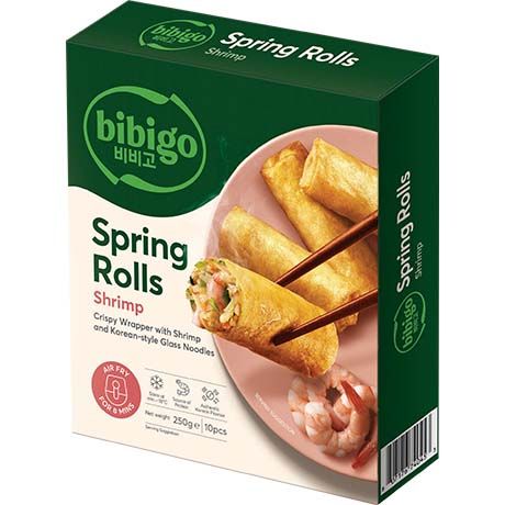 BIBIGO Spring Roll Shrimps 10Pcs 250G