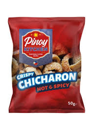 PINOY KITCHEN Chicharon Hot Chilli Flavour 50G