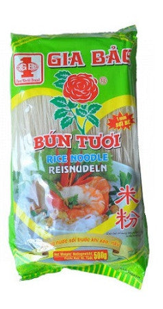GIA BAO Rice Noodles 1mm - Bun Size S 500G