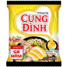 CUNG DINH Stewed Chicken Flavor Noodle Bndl - Mi Vi Ga 79G