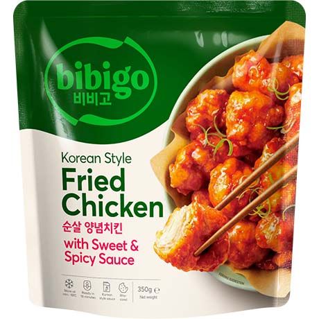 BIBIGO Fried Chicken Sweet & Spicy Korean Style 350G