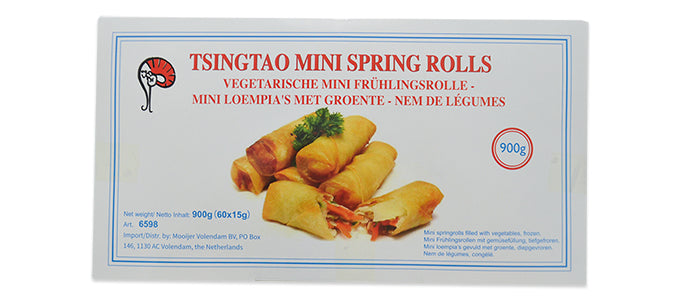 MOOIJER Tsingtao Mini Vegan Spring Rolls - Cha Gio Chay 900G