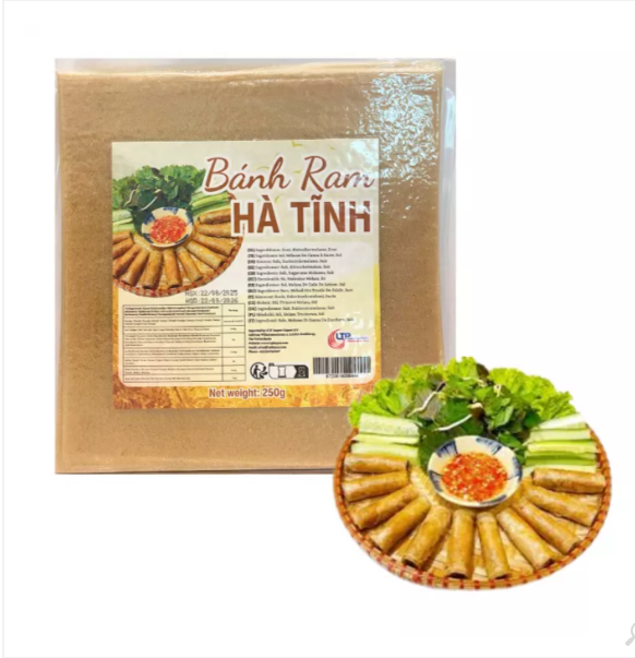 DOUBLE PANDA Ha Tinh Rice Paper For Cha Gio - Vo Ram 250G