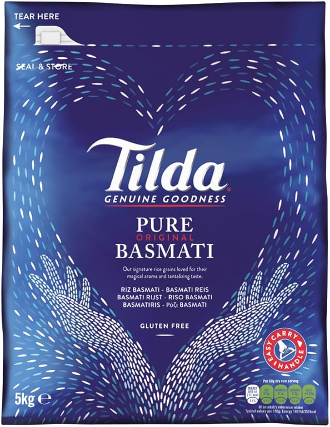 TILDA Basmati Rice Pure 5Kg