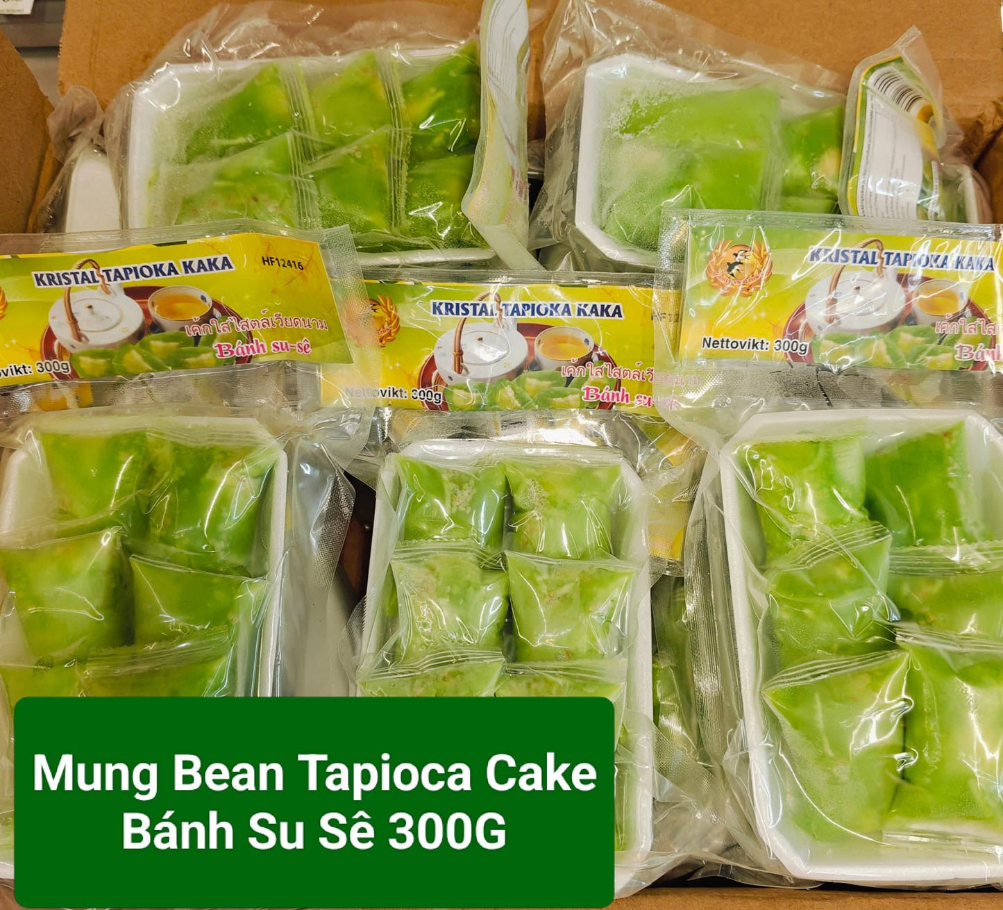 JASMINE Mung Bean Tapioca Cake - Banh Su Se 300G