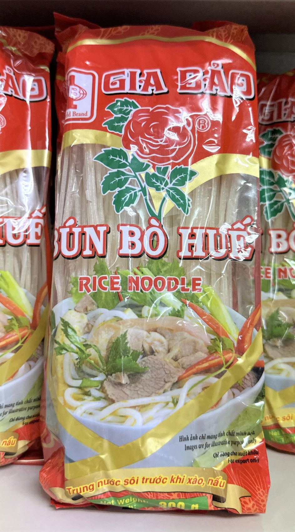 GIA BAO Rice Noodles - Bun Bo Hue 300G