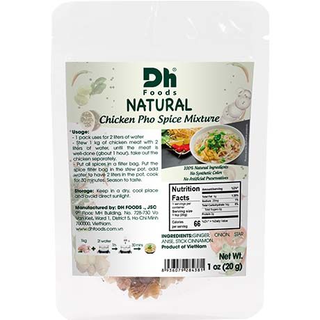 DH FOODS Spice Mix Pho Chicken 20G - Gia Vi Pho Ga
