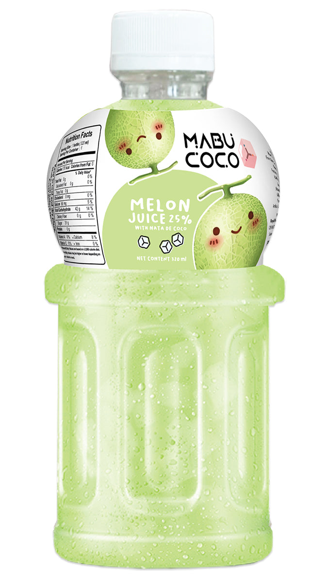 MABU Melon Juice With Nata De Coco 320Ml