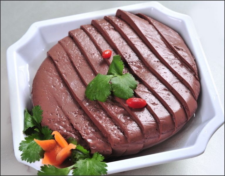 JASMINE Cooked Pork Blood - Tiet Heo 450G
