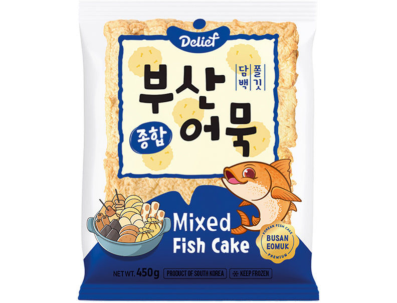 DELIEF Busan Fish Cake Assorted 450 G