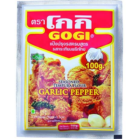 GOGI Tempura Flour Garlic & Pepper 100G
