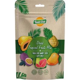 TUAN DAT Mixed Tropical Fruit Dried - Trai Cay Say Deo 100 G