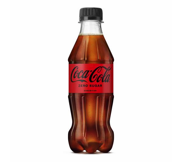 JASMINE Coca-Cola Zero Sugar Virvoitusjuoma Muovipullo 0,33 L