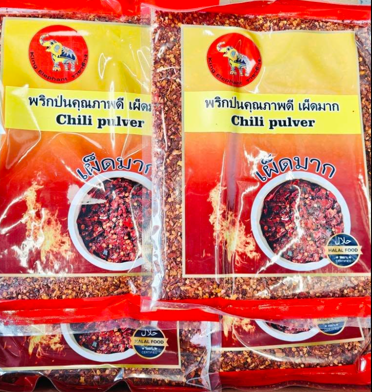 ELEPHANT Crushed Chili Powder - Ot Kho Xay 500G