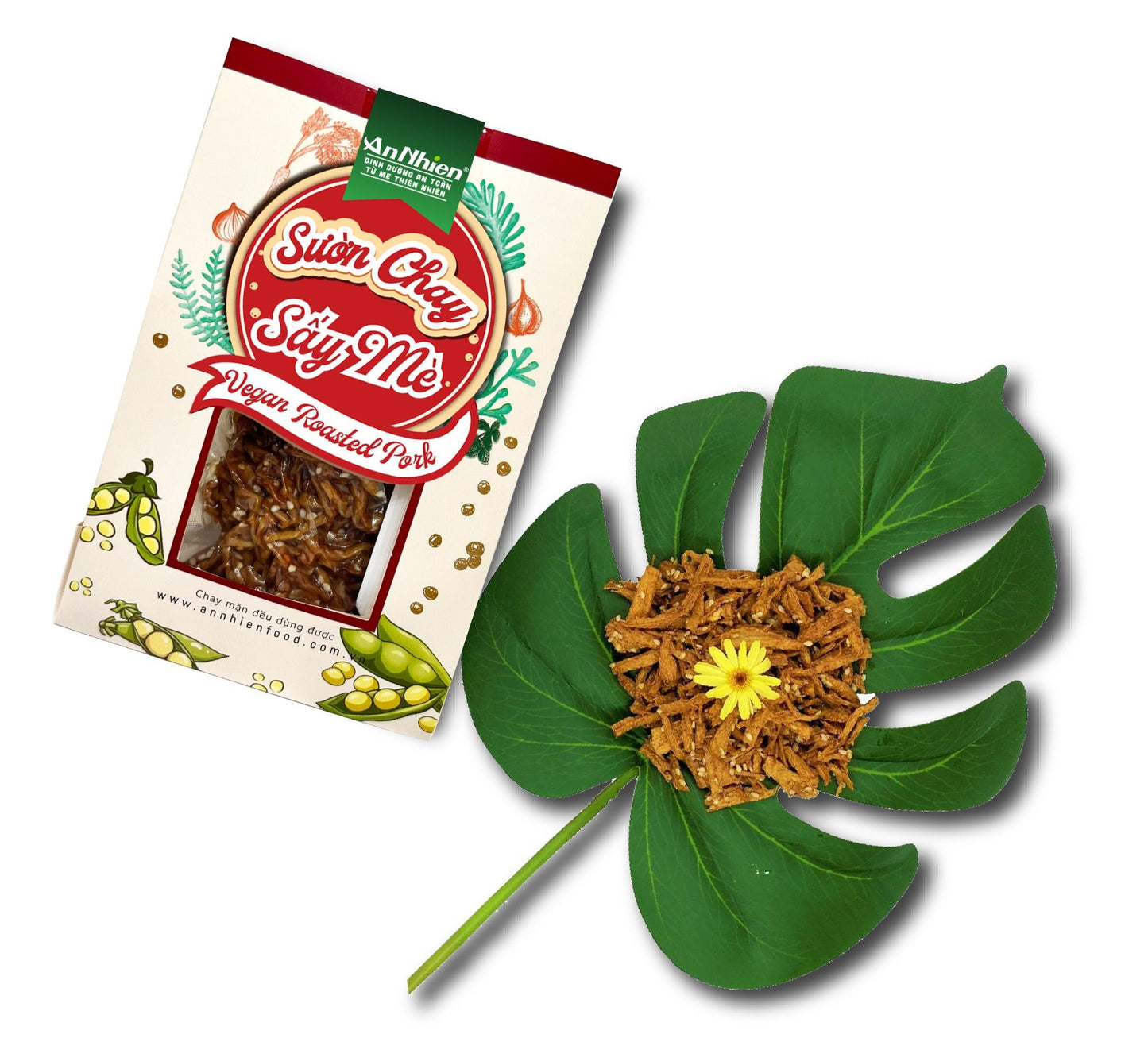 JASMINE Vn Ann Vegan Roasted Pork 100G - Suon Say Me