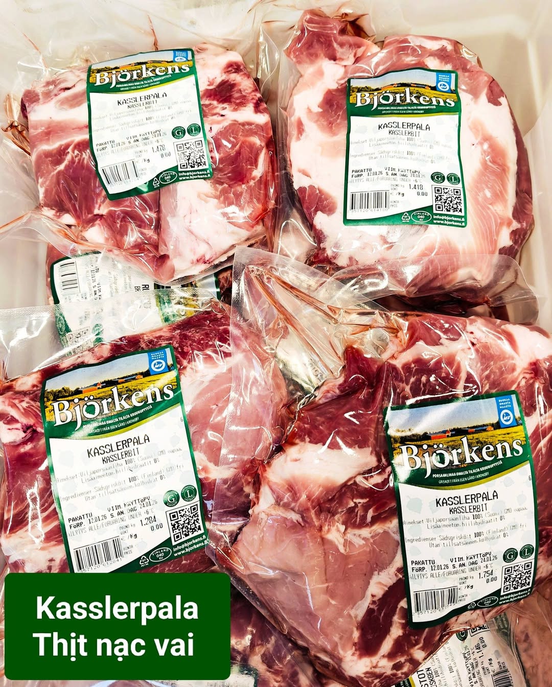 SUOMI FRESH Possun Kassler Koko - Thit Vai Kg