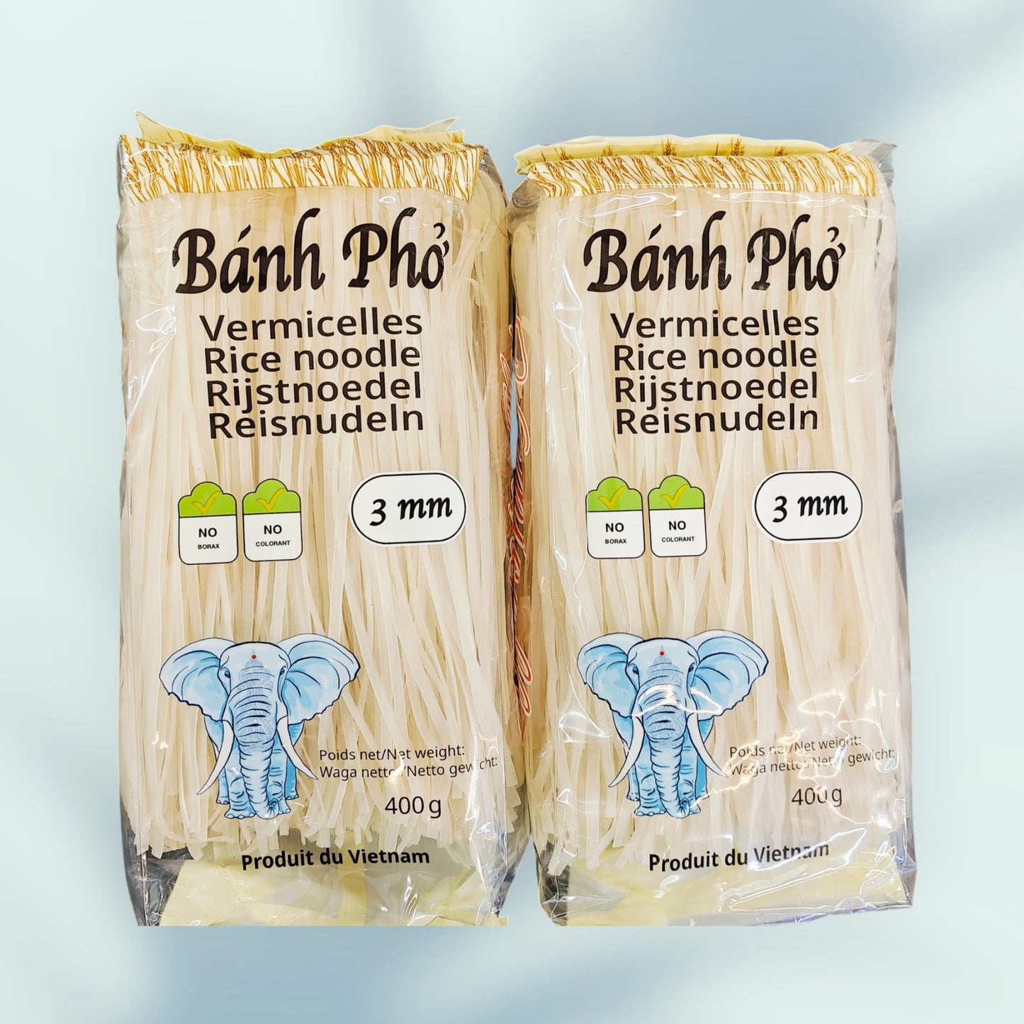 KORTMART Rice Noodles 3Mm - Pho Tuoi 400G